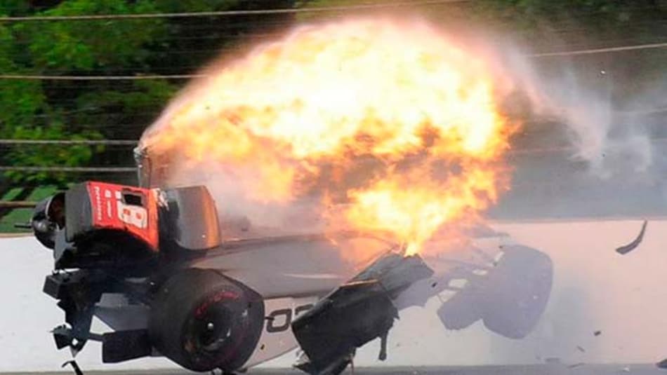 Indy 500: Bourdais bate forte e é levado para o Hospital