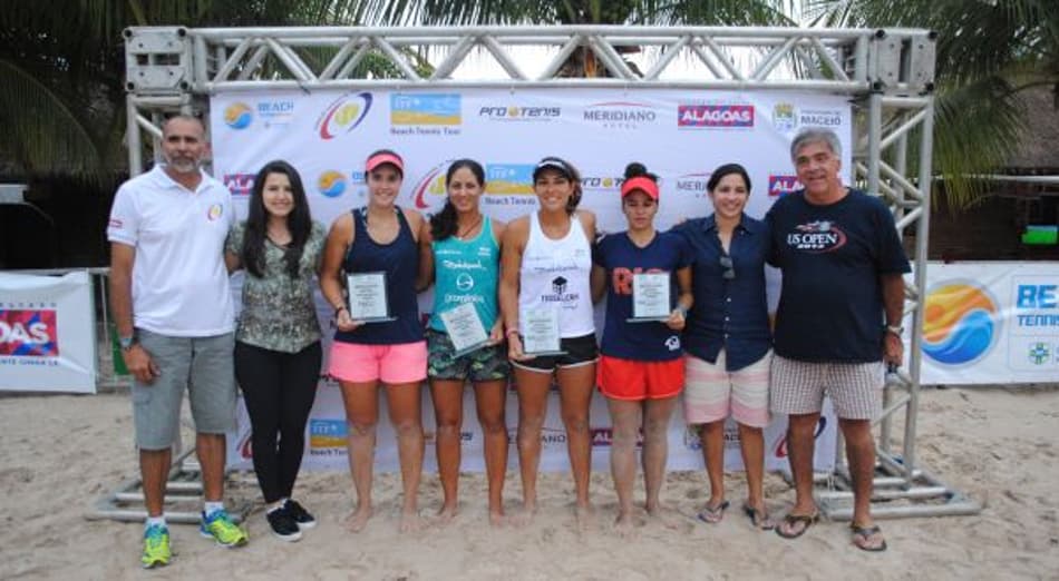 Campeãs Mundiais e Campeões Pan-Americanos levam o título do Meridiano Hotel Open de Beach Tennis, em Maceió (AL)