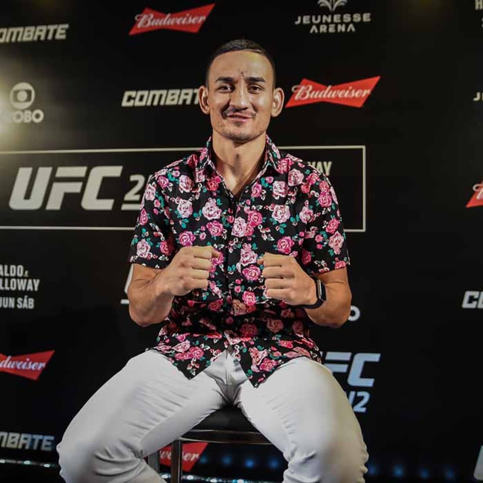 Max Holloway participou de Media Day do UFC Rio