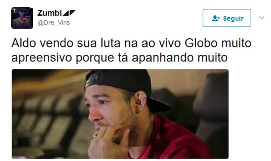Transmissão atrasada da Globo da luta de José Aldo vira piada na web