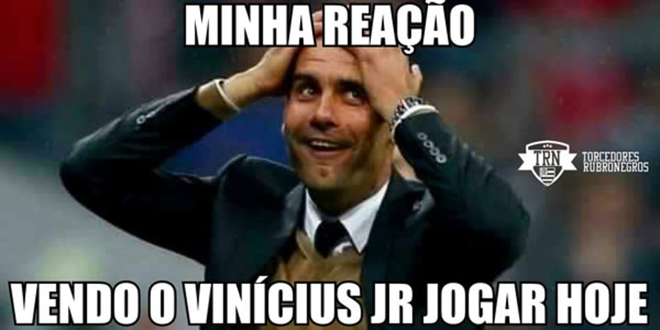 Atuação de Vinícius Jr diante do Botafogo empolga rubro-negros