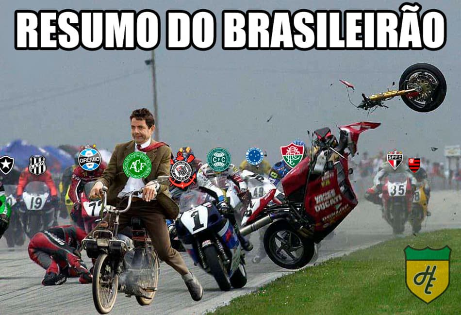 Chapecoense líder do Brasileirão é sucesso na internet; veja memes