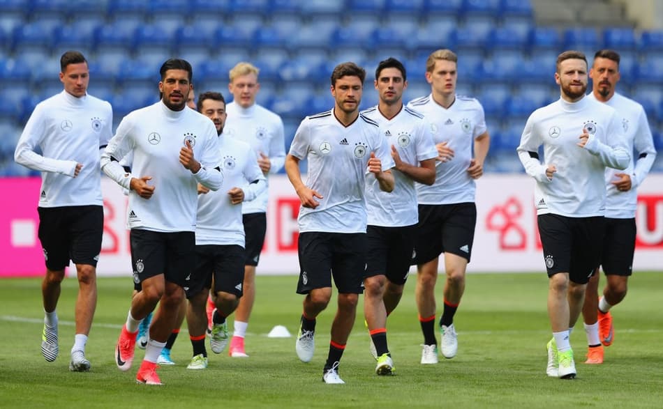 Treino da Alemanha