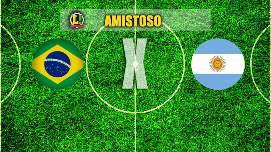 TEMPO REAL: Acompanhe amistoso Brasil x Argentina