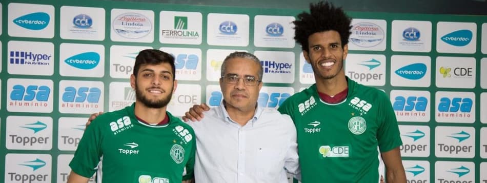 Guarani apresenta Ewerton Páscoa e Gabriel Leite