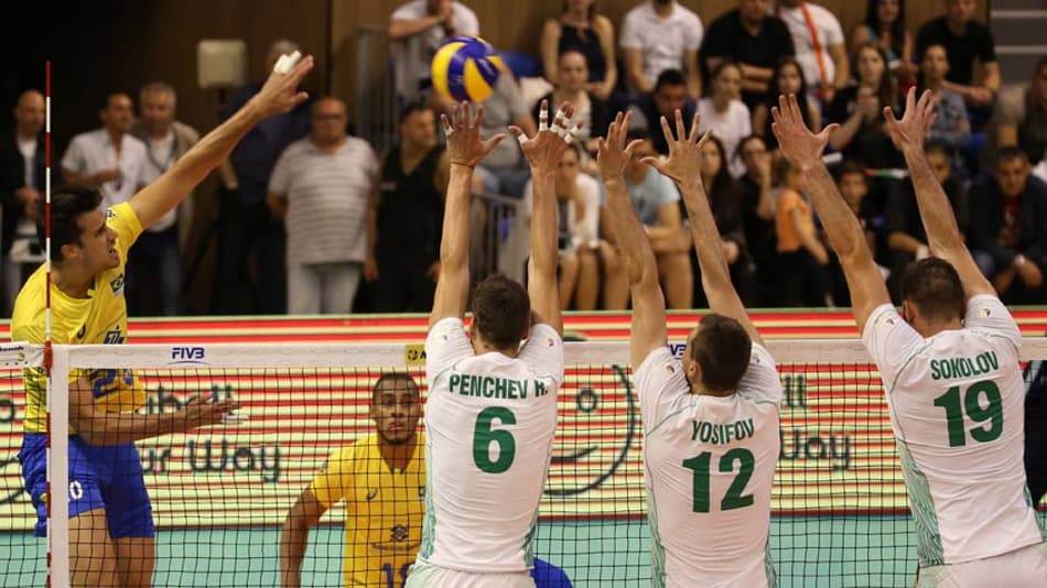 LIGA MUNDIAL: Brasil é superado pela Bulgária