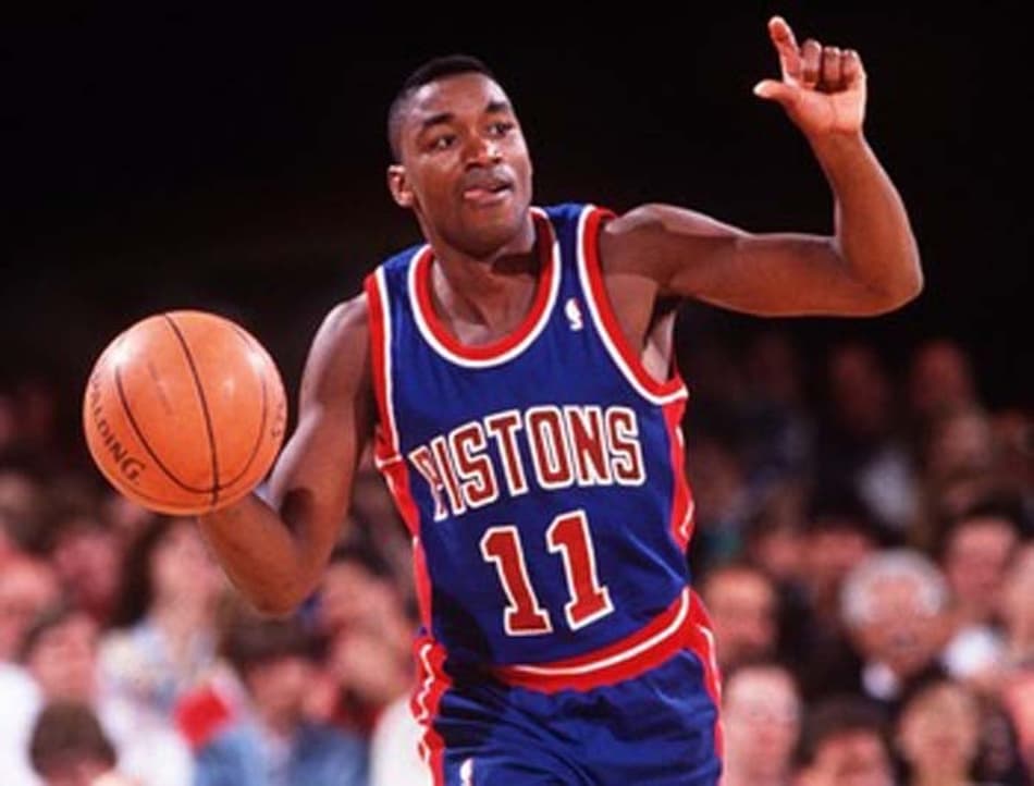 Isiah Thomas pelo Detroit Pistons