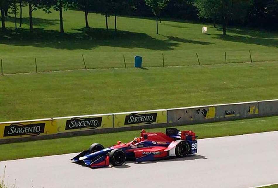 INDY: Matheus Leist é o mais rápido entre os novatos em primeiro teste