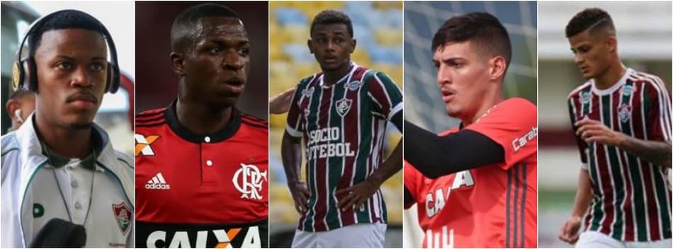 Clássico de gente grande: revelações medem forças no Fla-Flu