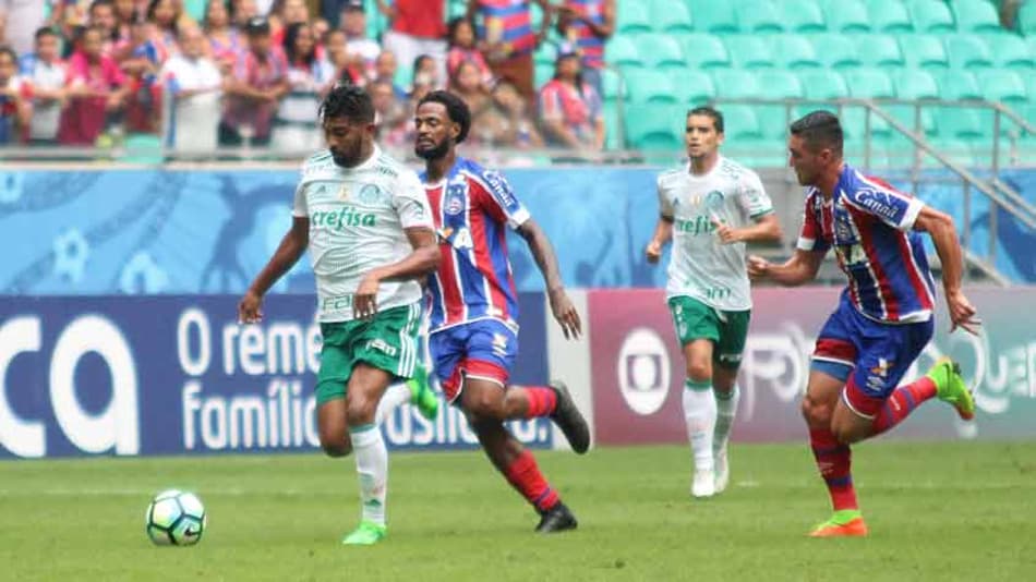 Bahia é derrotado pelo Palmeiras e jogadores lamentam resultado