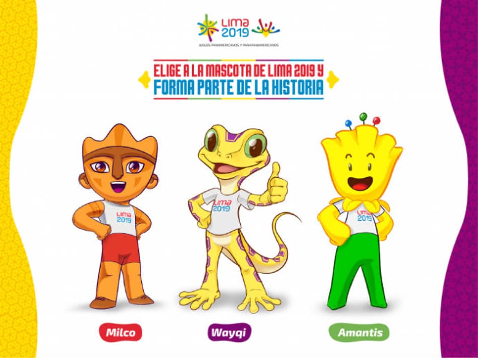 Laguna Olímpico: Escolha a mascote do Pan de Lima-2019