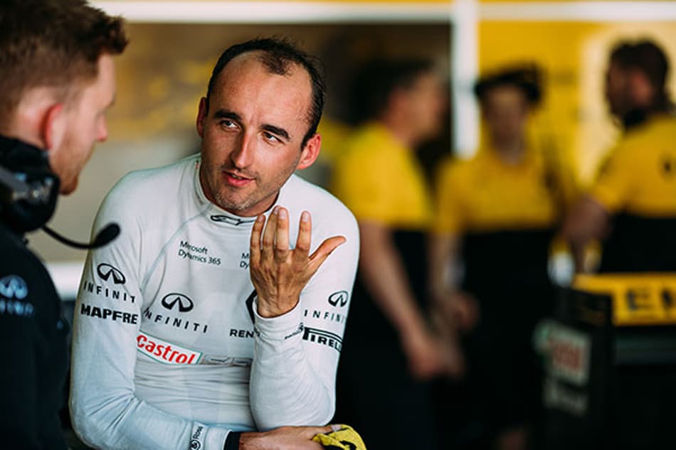 Robert Kubica “não está na lista” da Renault para 2018