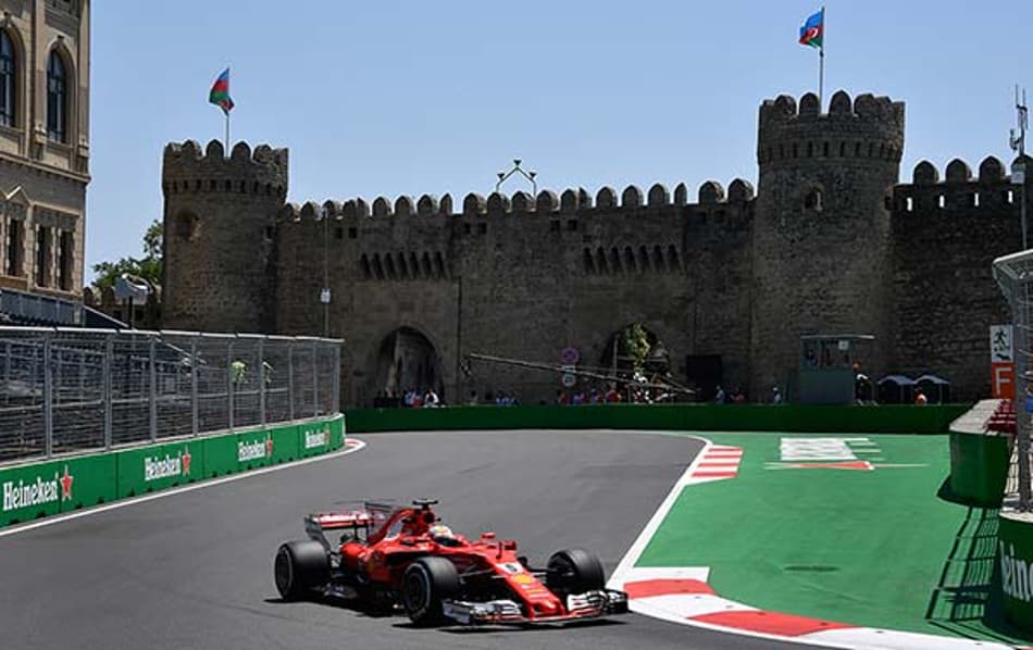 GP do Azerbaijão de F1: reveja o “ao vivo” do primeiro treino