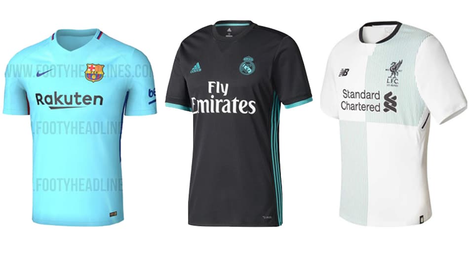 Qual é a camisa alternativa mais bonita para a próxima temporada europeia? Vote!
