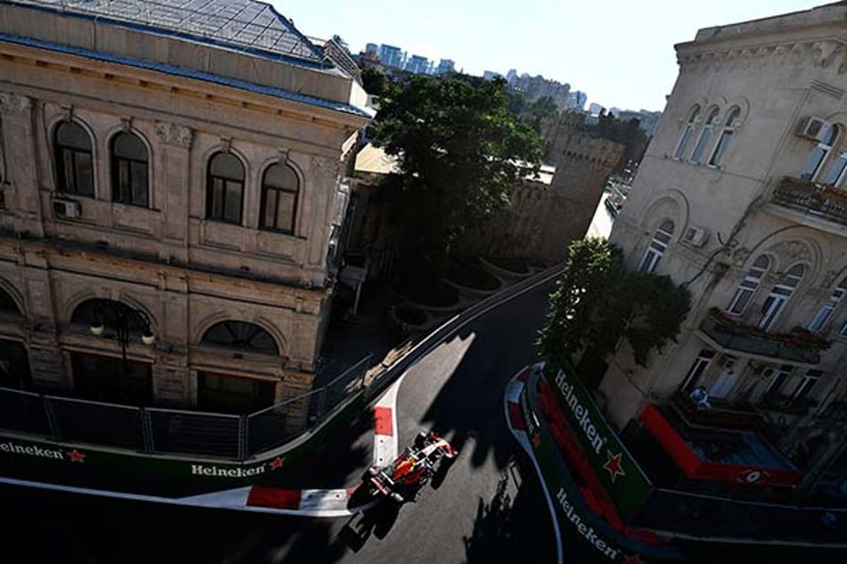 TEMPO REAL: Último treino para o GP do Azerbaijão de Fórmula 1