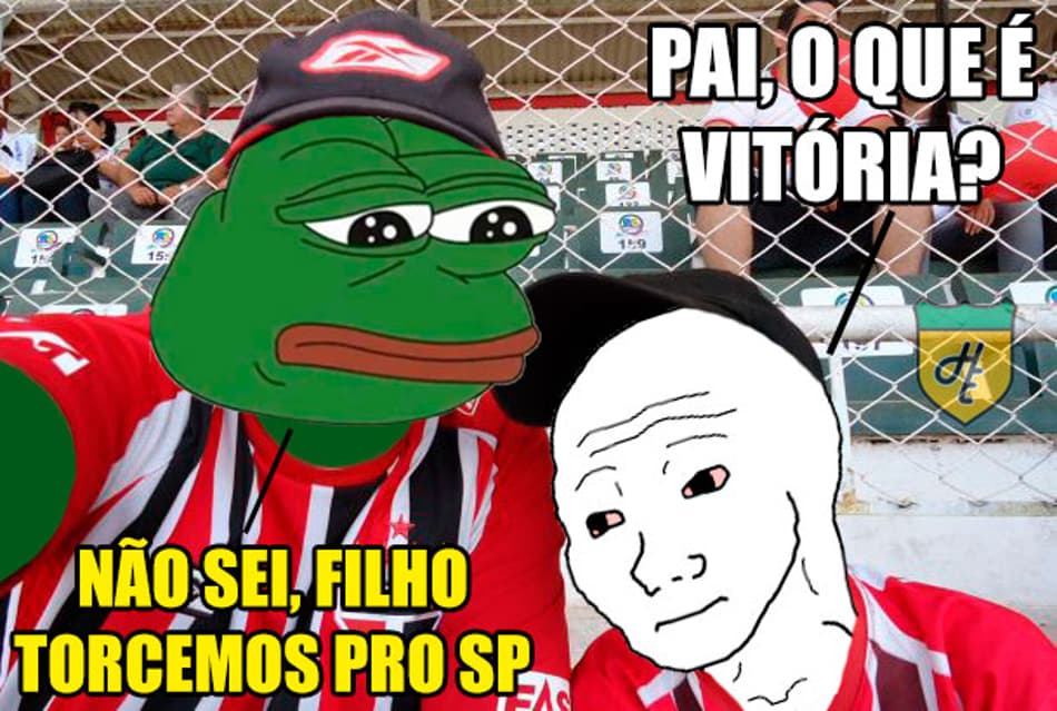 Rivais não perdoam má fase do São Paulo; veja os memes