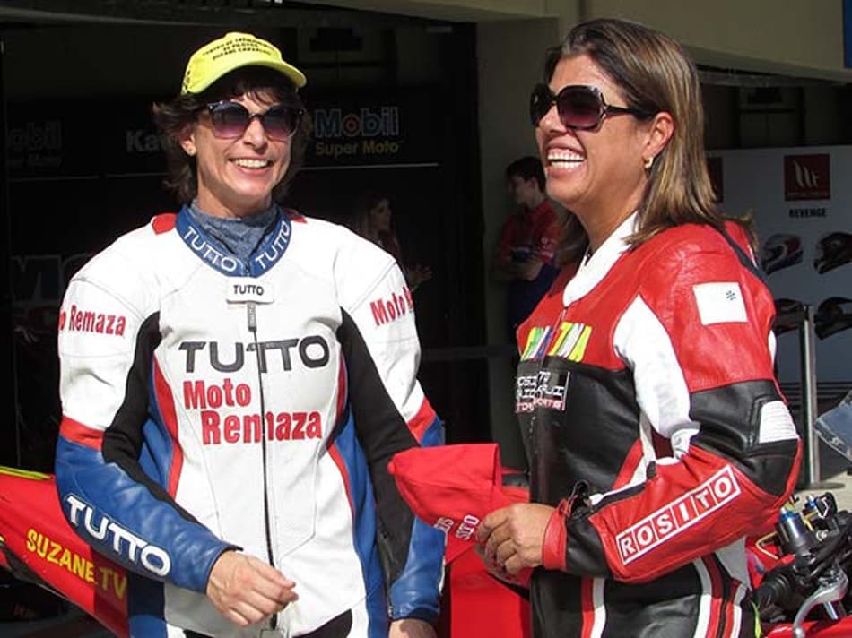 Pioneiras da velocidade no Brasil se reencontram na SuperBike em Interlagos