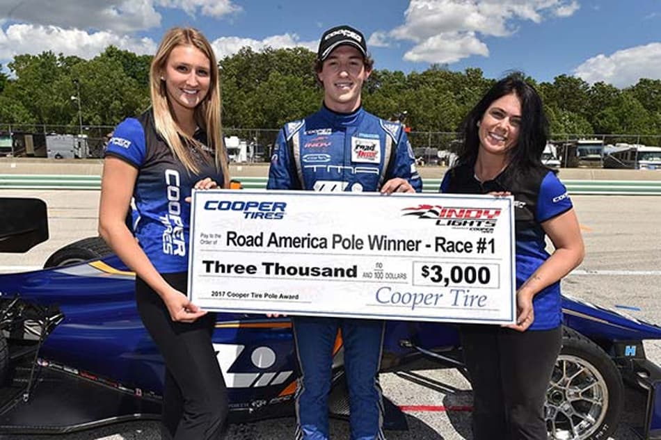 Leist conquista mais uma primeira fila na Indy Lights em Road America