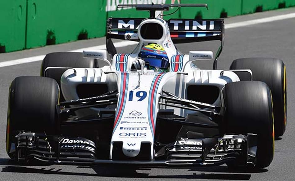 Massa largará atrás de Stroll na nona posição