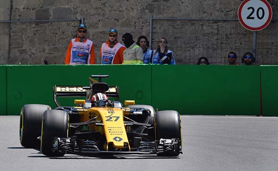 Renault sofre com problemas na classificação para o Azerbaijão
