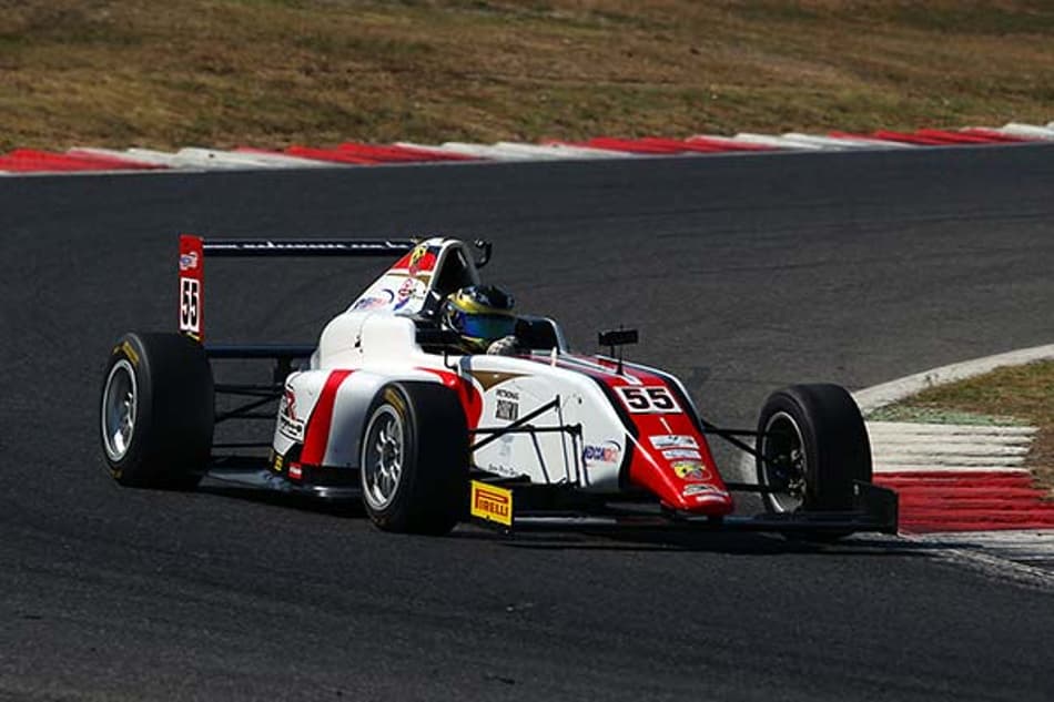 Branquinho volta ao pódio na F4 Italiana