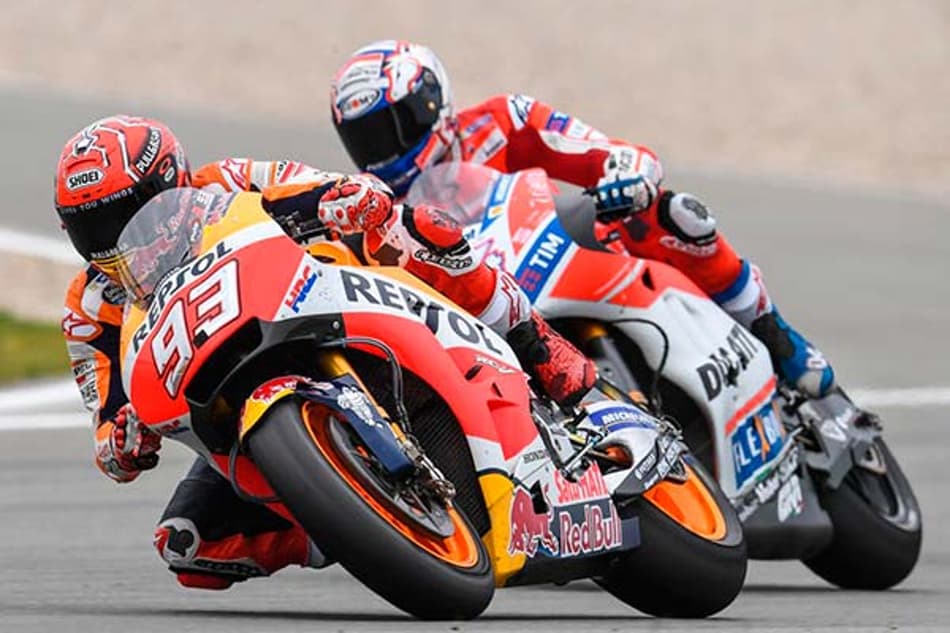 Marquez em terceiro: "A última volta foi divertida"