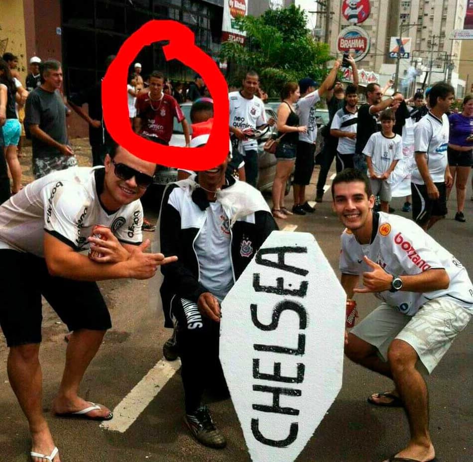 A repercussão da foto de Luan com a camisa do Corinthians