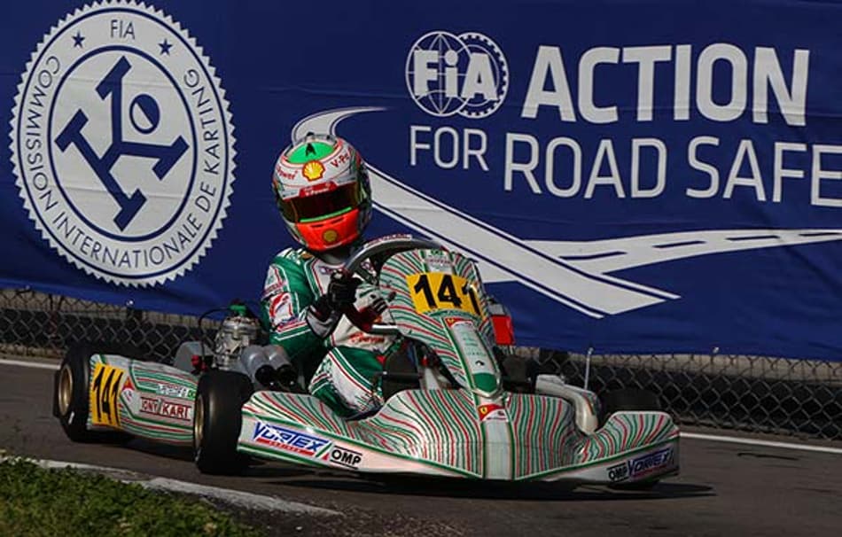 Gianluca Petecof chega a Le Mans para 3ª etapa do Campeonato Europeu de Kart