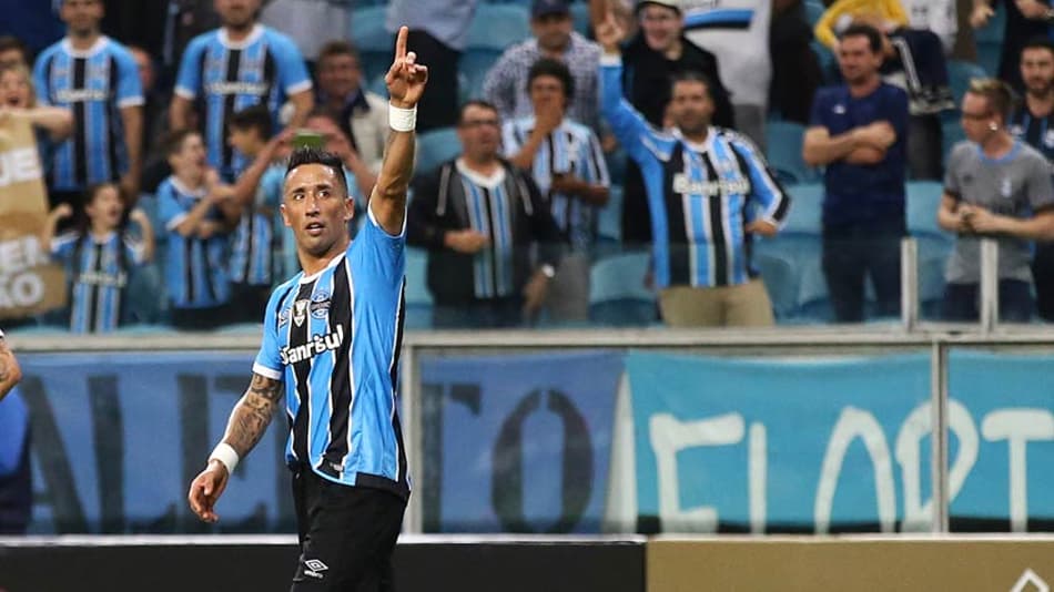 Bulla na Rede: No Grêmio, Barrios iguala número de gols no Palmeiras, mas em metade dos jogos
