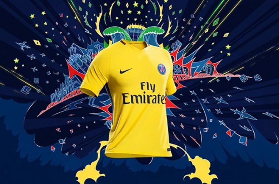 Paris Saint-Germain terá camiseta em homenagem a Seleção Brasileira