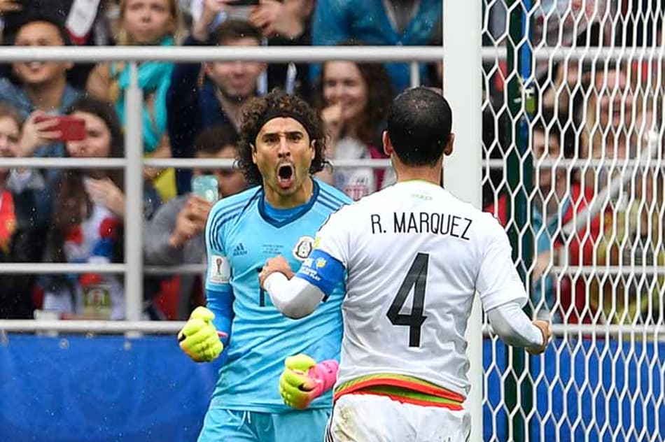 Guillermo Ochoa exalta evolução técnica do México na Copa das Confederações