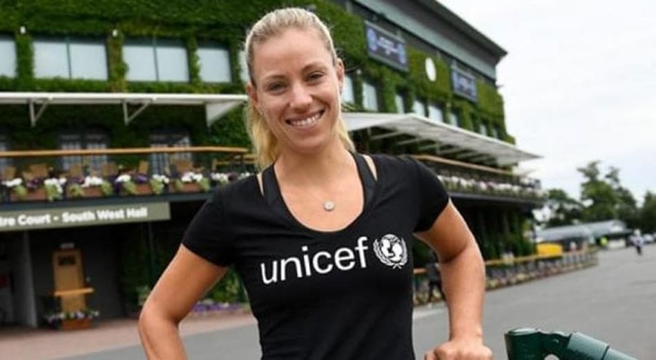 Kerber comemora: 'Estou voltando a me sentir bem em quadra'