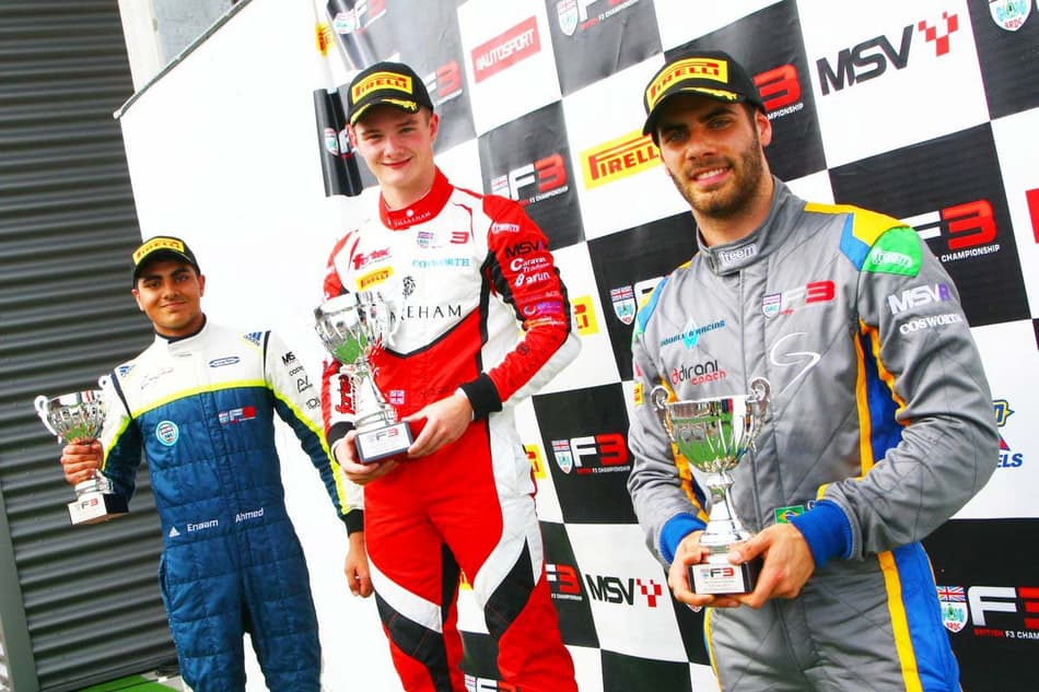 F3: Em Spa Francorchamps, Samaia conquista 3º lugar