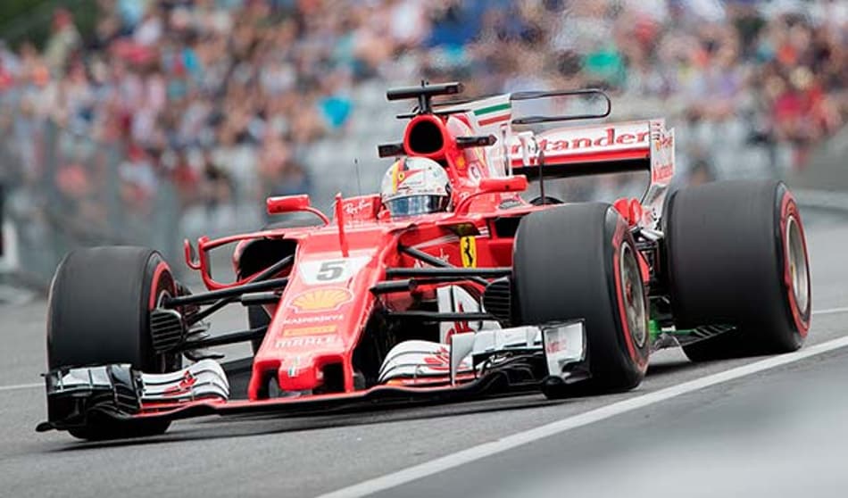 F1: Ferrari reage e Vettel lidera último treino em Spielberg