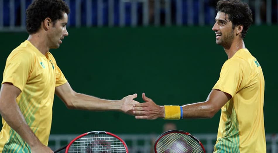 Bellucci/Sá e Rogerinho conhecem rivais da estreia de duplas no Brasil Open