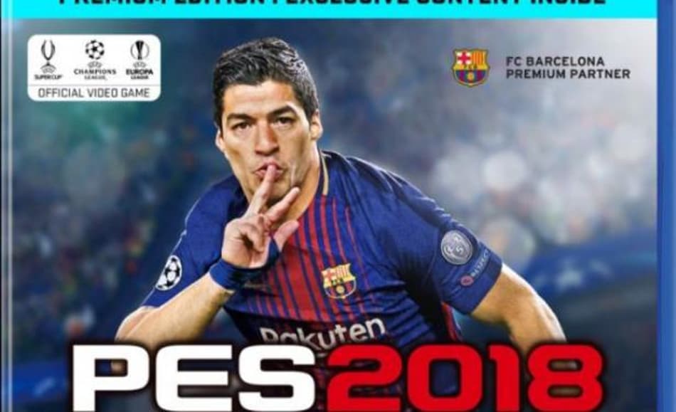 Luis Suárez será capa do game PES 2018