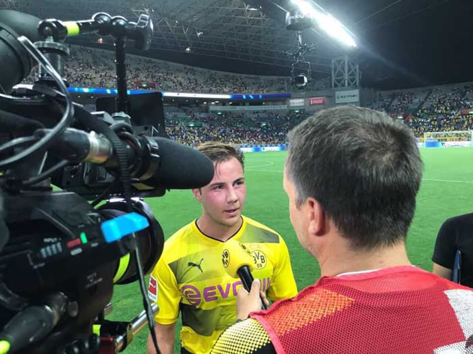 Götze fala de recuperação e vibra com retorno: ‘Estou esperançoso’