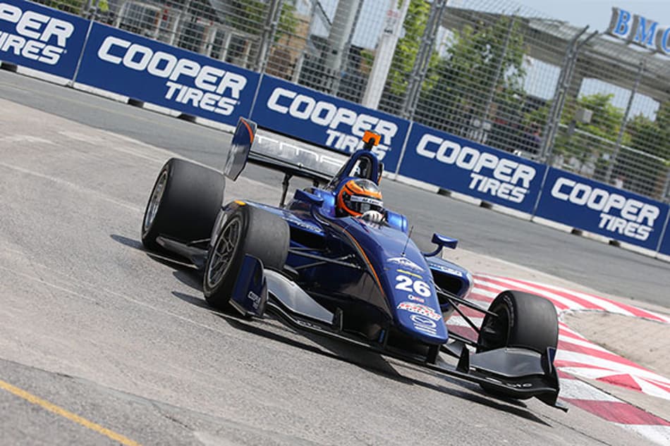 Matheus Leist é destaque em testes da Indy Lights no oval de Gateway