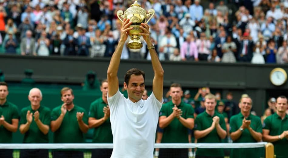 Significa o mundo pra mim, vibra Federer