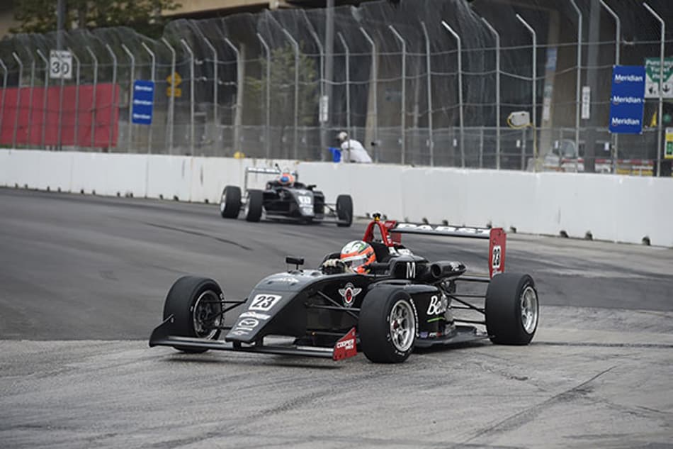 USF2000: Kohl cruza linha de chegada em quinto nas ruas de Toronto