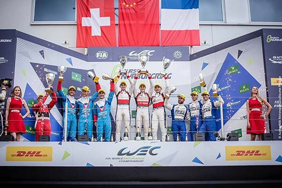 Senna volta ao pódio com 2º lugar em Nurburgring