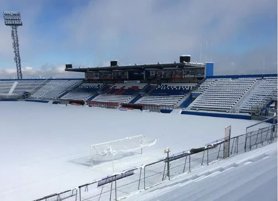 Nevasca adia quatro partidas da Copa do Chile