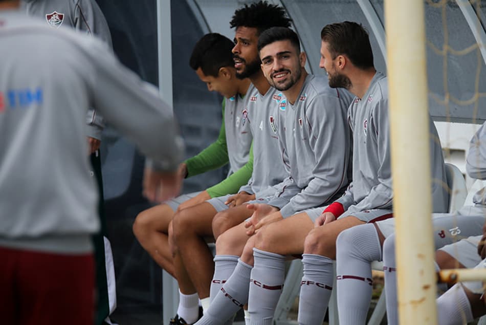 Novo reforço do Flu treina no CT e será apresentado nesta quarta
