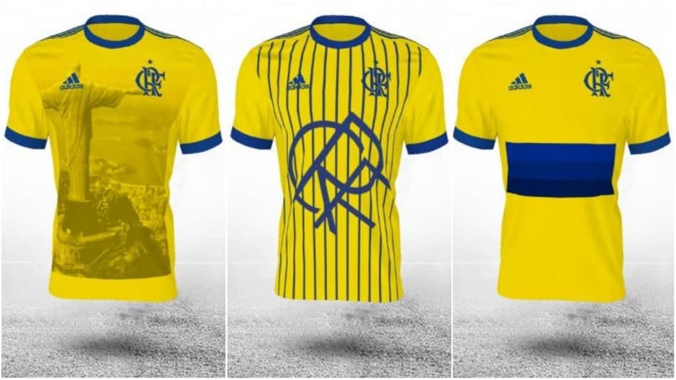 Nova camisa do Flamengo poderia ter o Cristo Redentor… Veja 14 opções que entraram em pauta