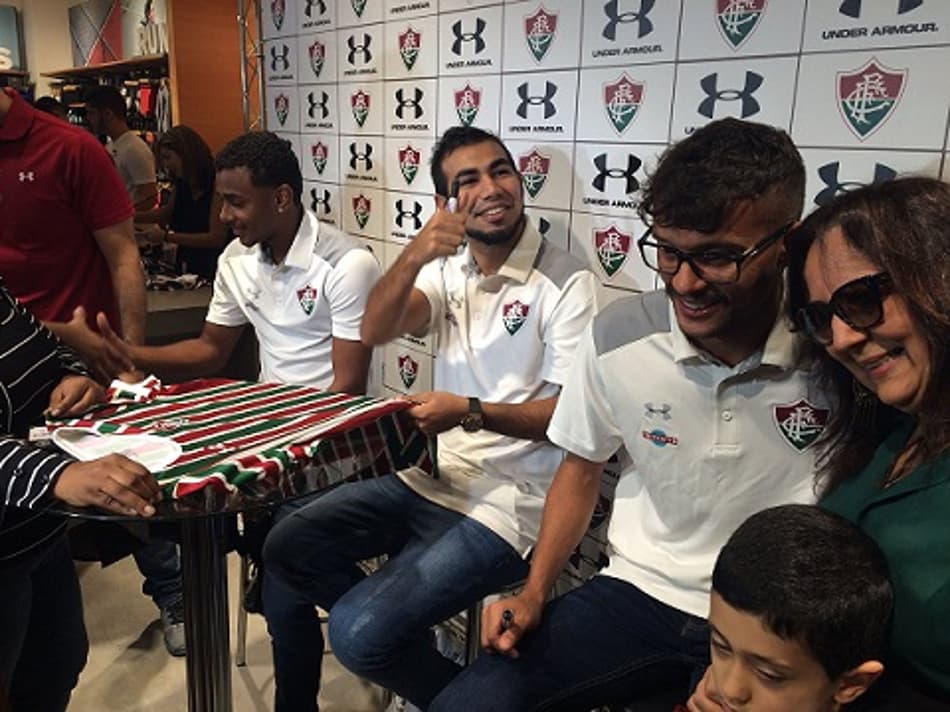 Lançamento da camisa do Fluminense - Under Armour