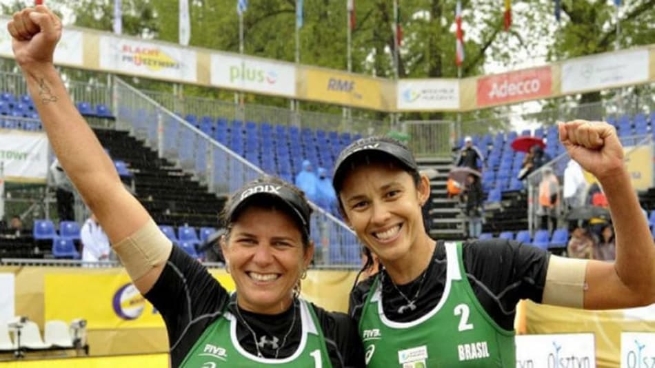 Larissa e Talita derrotam dupla canadense e levam título na Polônia
