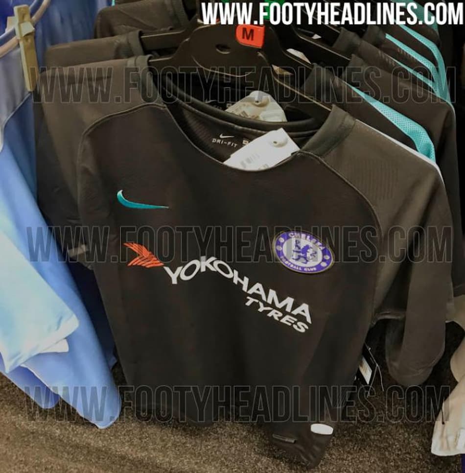 Nova terceira camisa do Chelsea vaza na internet. Veja imagens em galeria