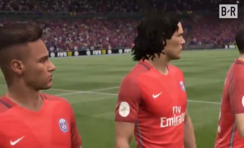 E se Neymar, supostamente no PSG, enfrentasse o Barça? O Fifa 17 conta
