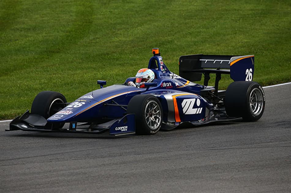 Indy Lights: excesso de bandeiras vermelhas prejudica Matheus Leist em treino em Mid-Ohio