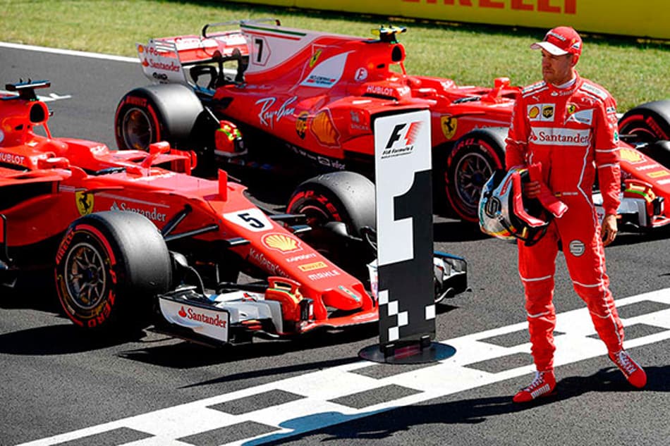 Vettel elogia carro “fenomenal” depois de pole-position na Hungria